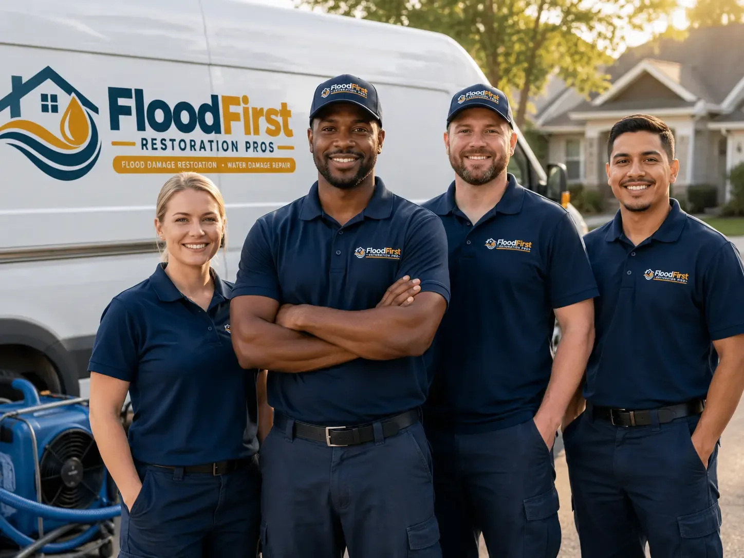 Flood Damage Restoration company in Marty, SD